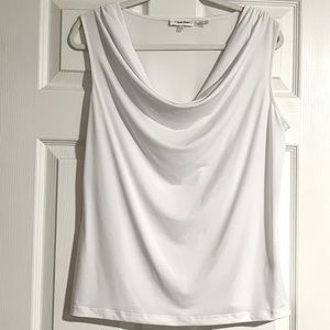 Large white Calvin Klein blouse
